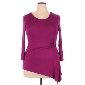 Investments Asymmetrical Hemline Top